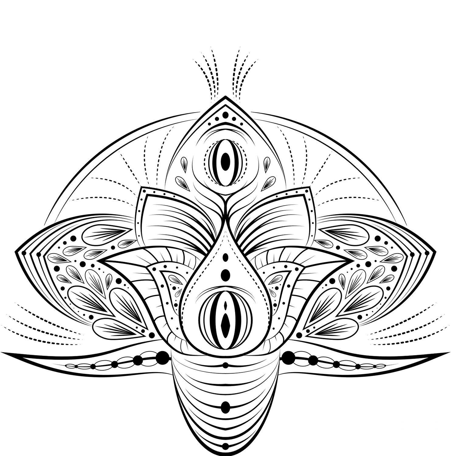 Elephant Mandala