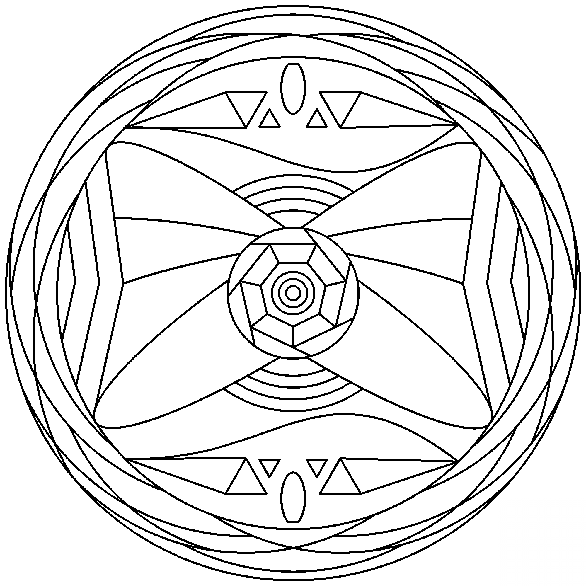 Abstract Mandala