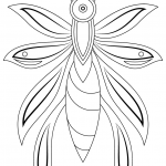 Abstract Butterfly