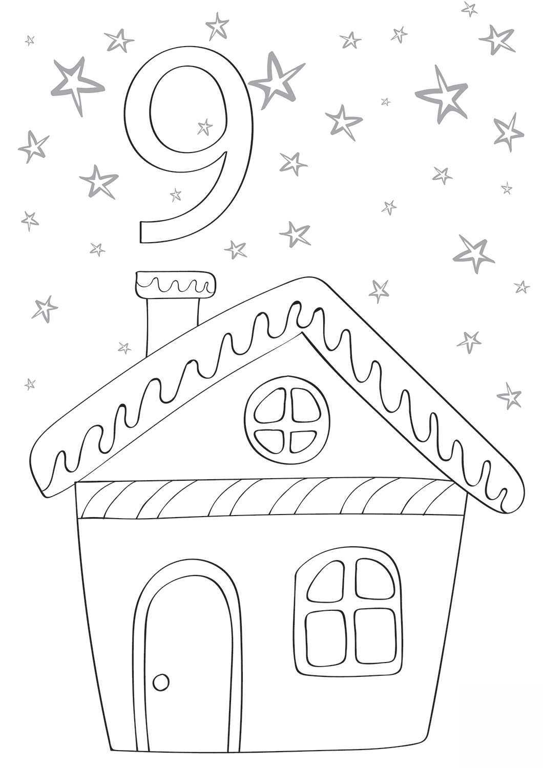 December 9 with a House in Winter