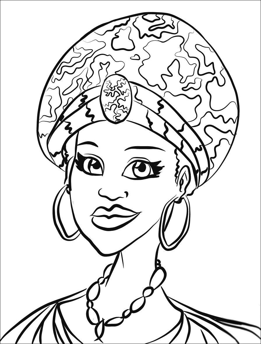 African Woman Portrait