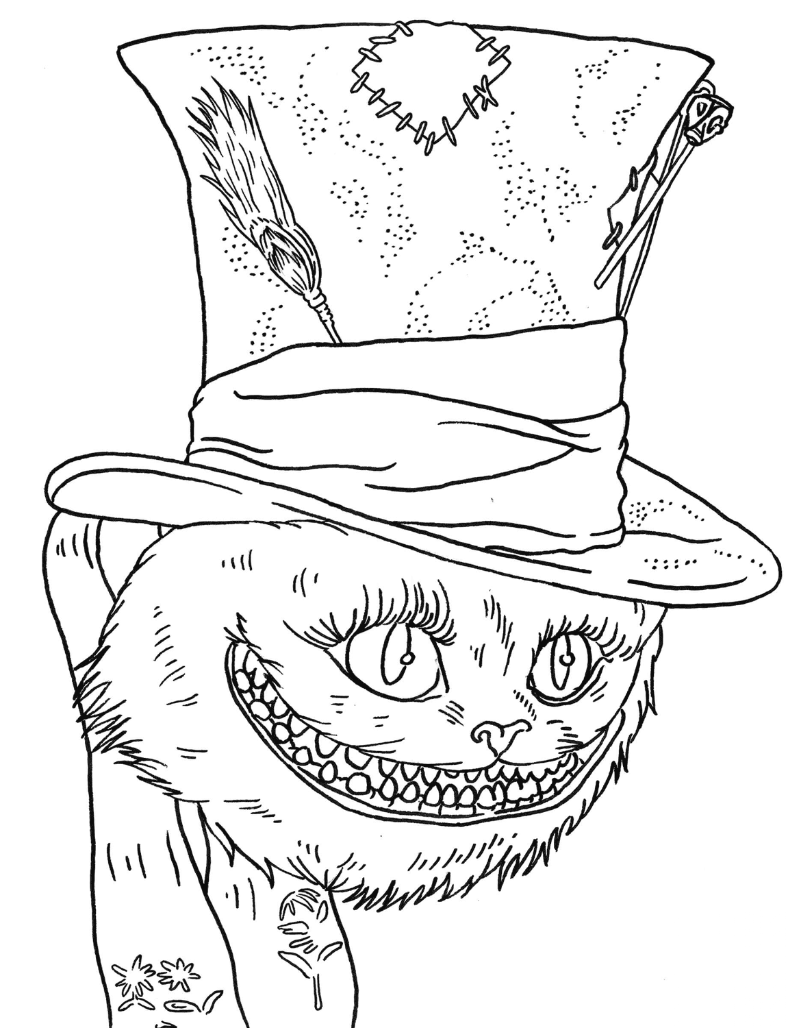 Tim Burton's Cheshire Cat