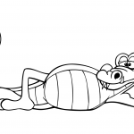 Cartoon Alligator