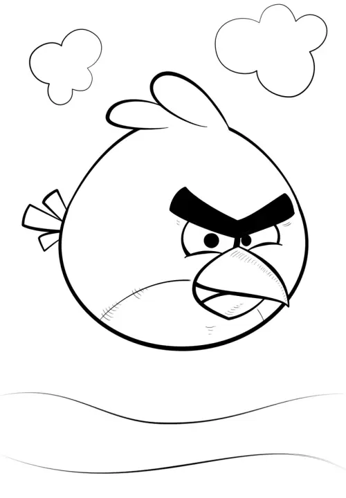 kolorowanka Angry Birds