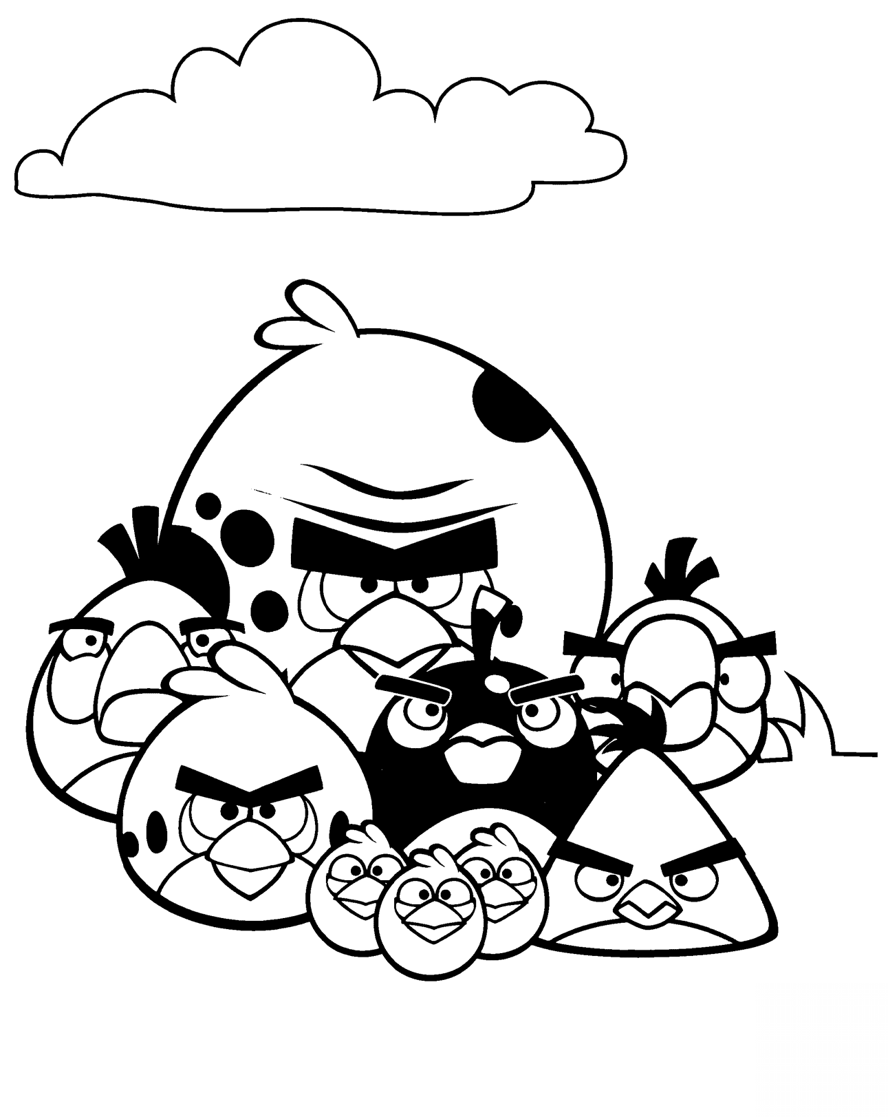 Stado Angry Birds