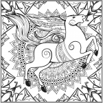 Horse Mandala
