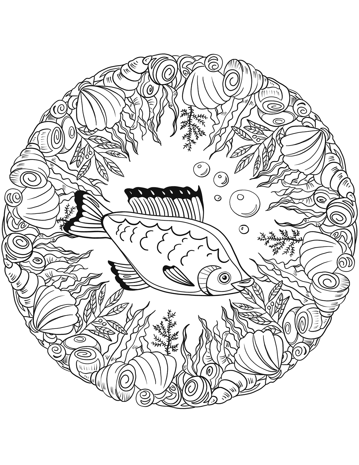 Fish Mandala