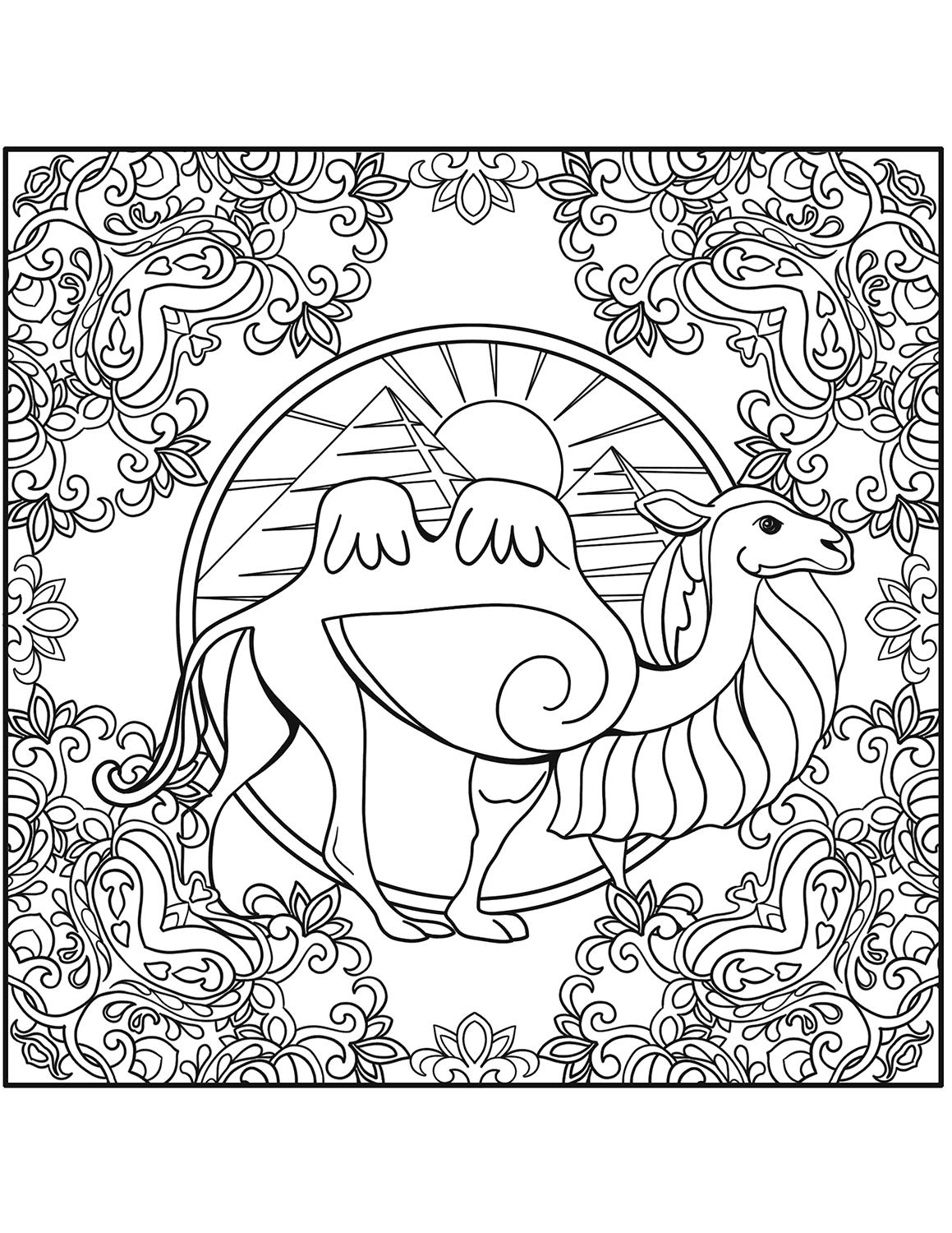 Camel Mandala
