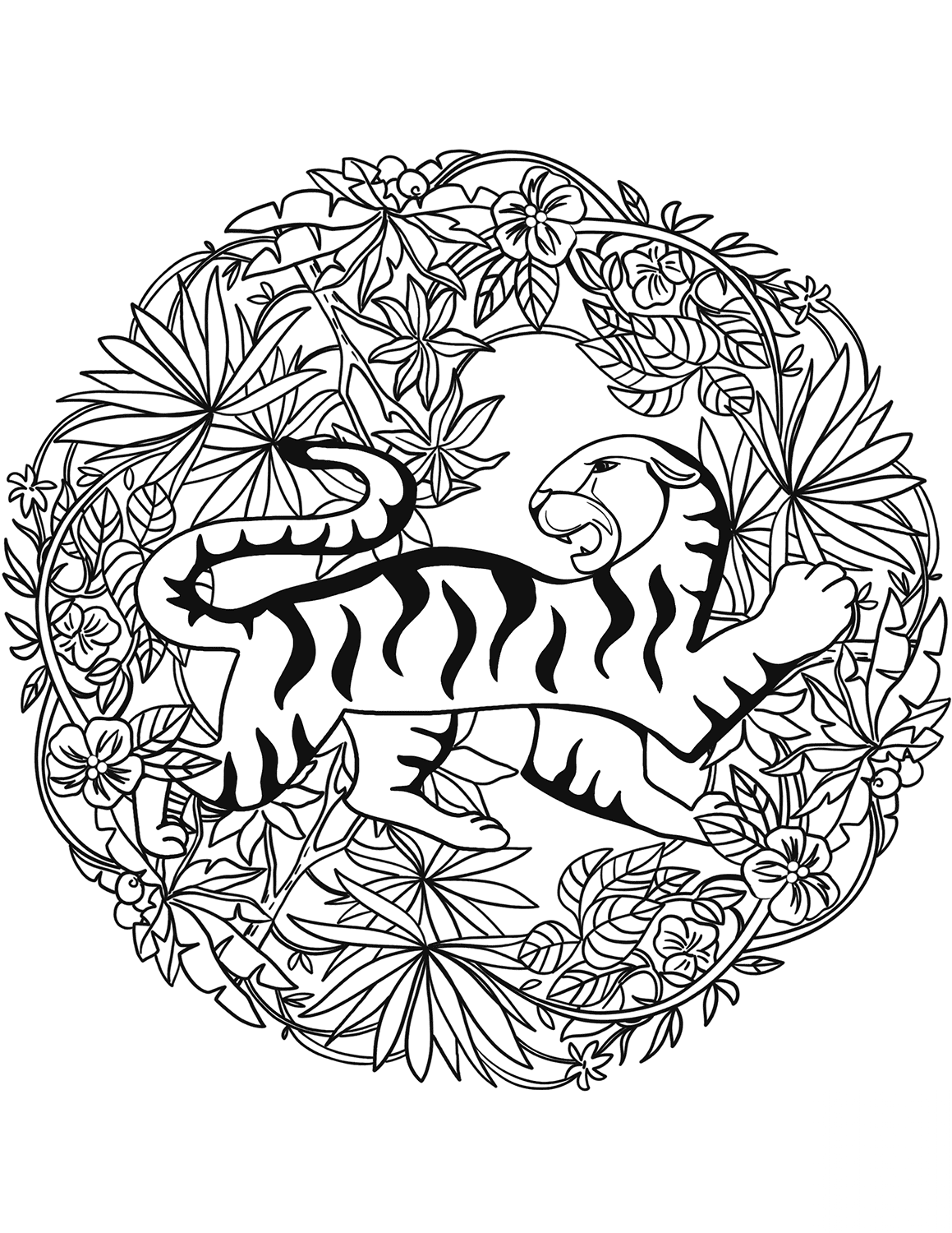 Tiger Mandala
