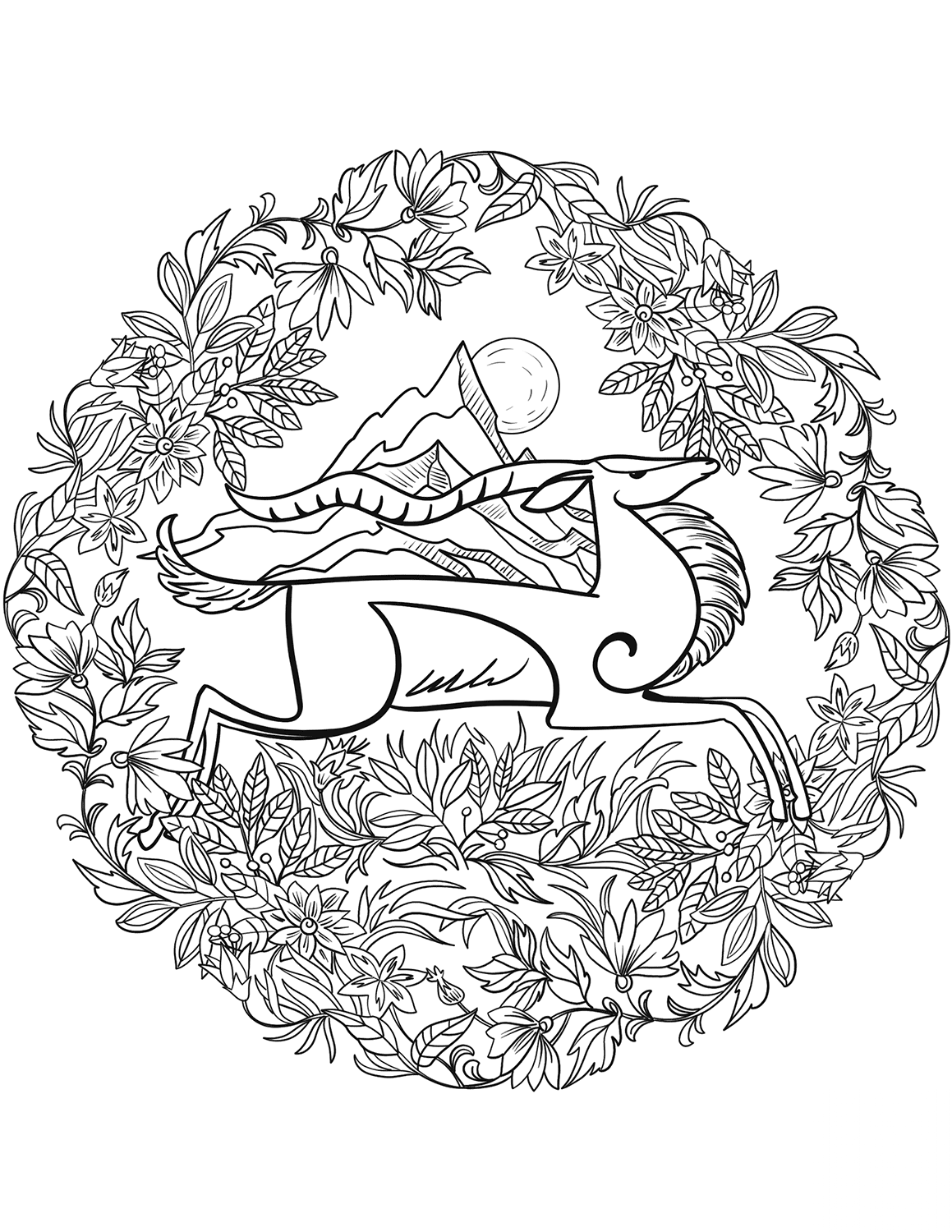 Goat Mandala