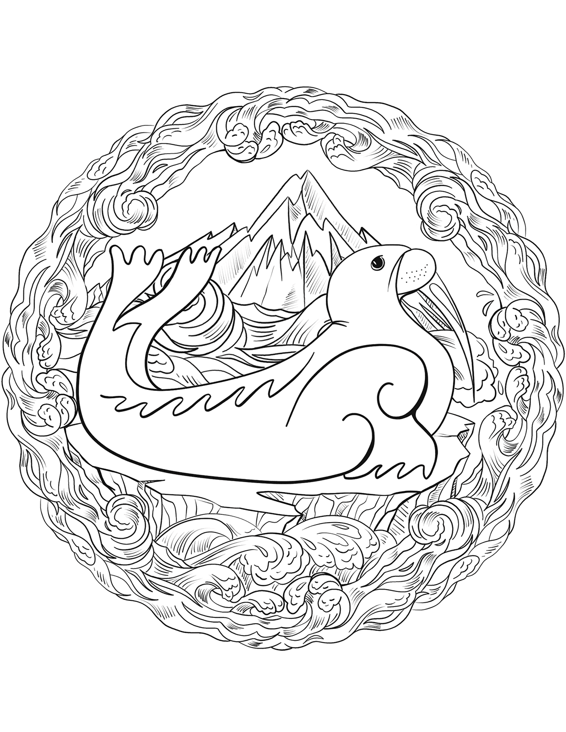 Walrus Mandala