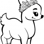 Fawn with a Wreath