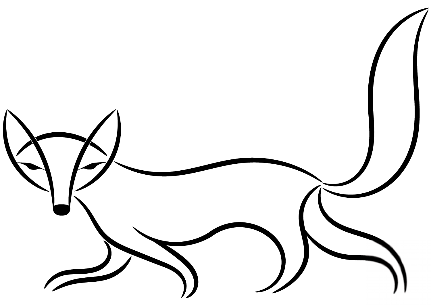 Decorative Fox