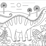 Apatozaur dinozaur