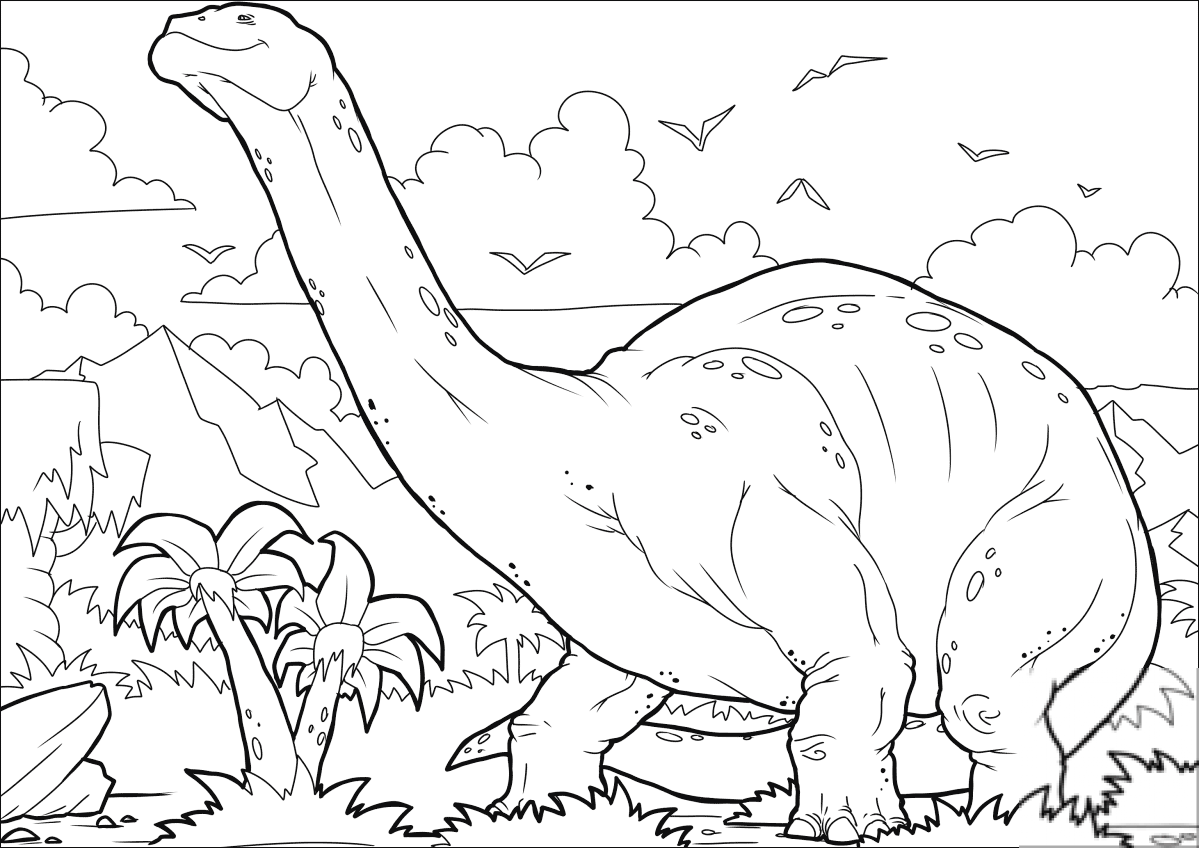 Dinozaur Apatozaur
