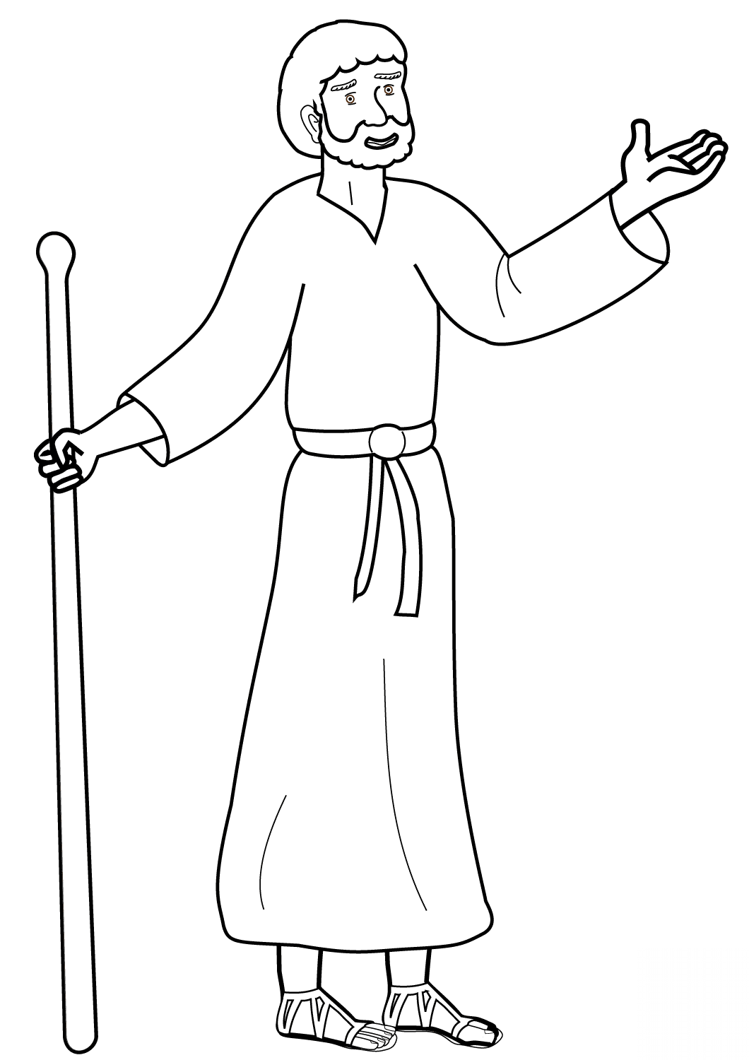 Cartoon Paul the Apostle