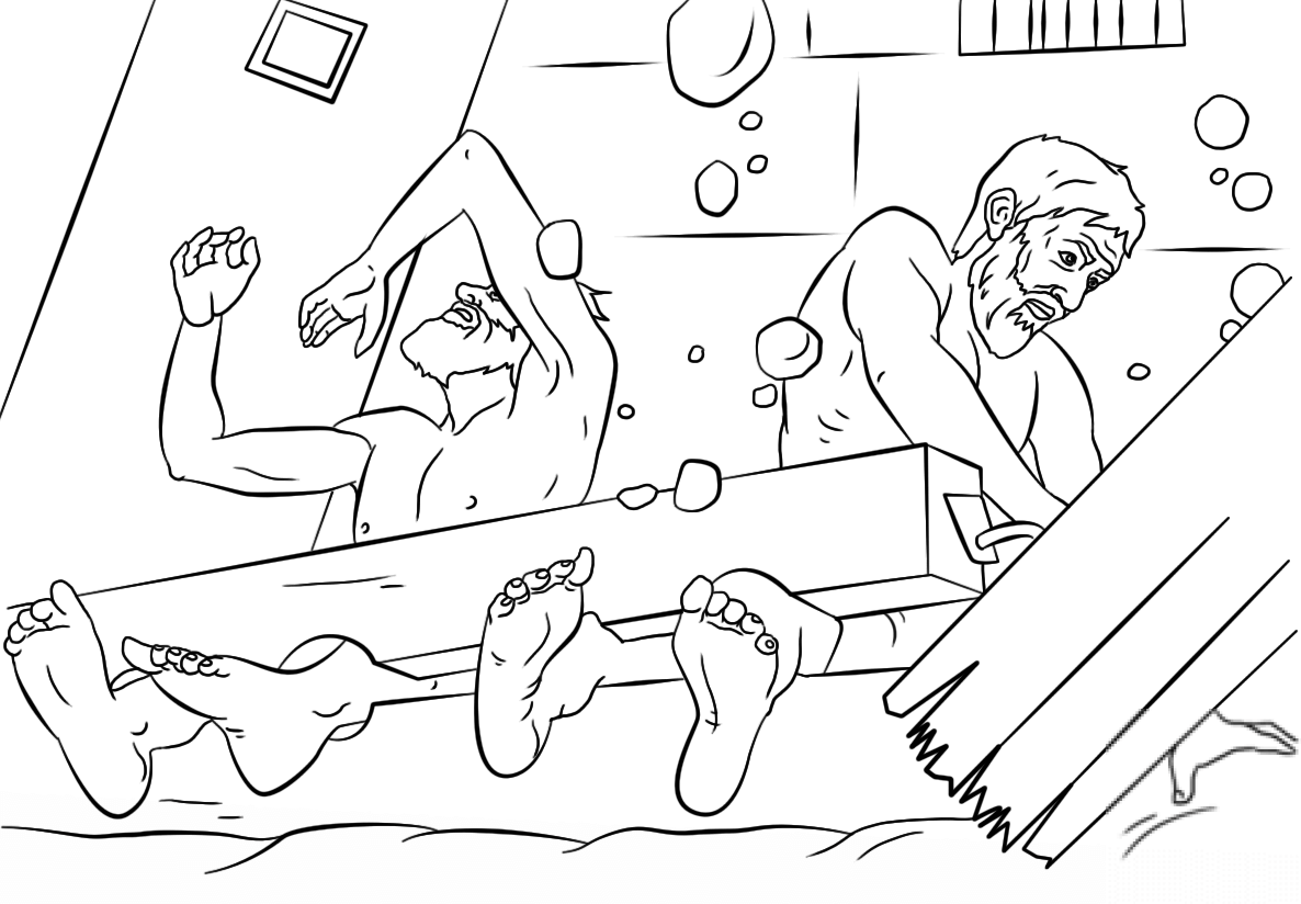 Paul and Silas survives Earthquake