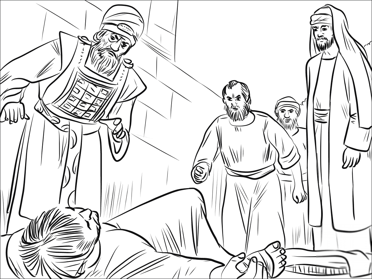 Stephen Stoned to Death