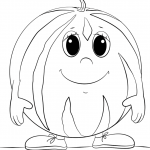 Cartoon Watermelon Character