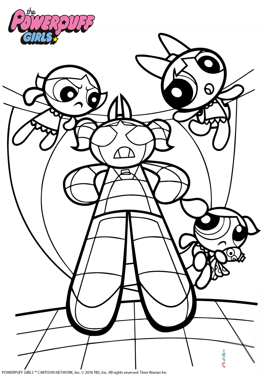 Powerpuff Girls vs. Monster