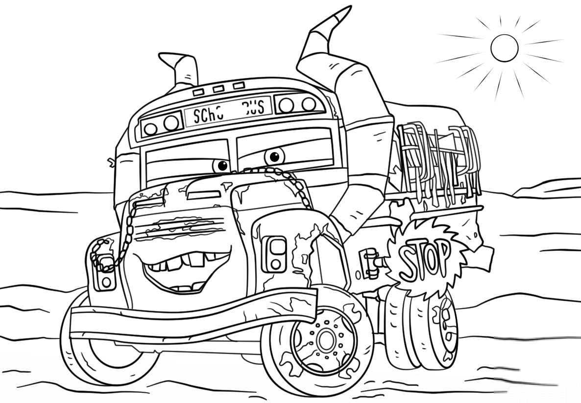 Miss Fritter from Cars 3