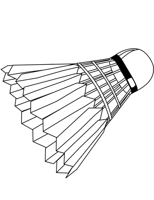 kolorowanka Badminton