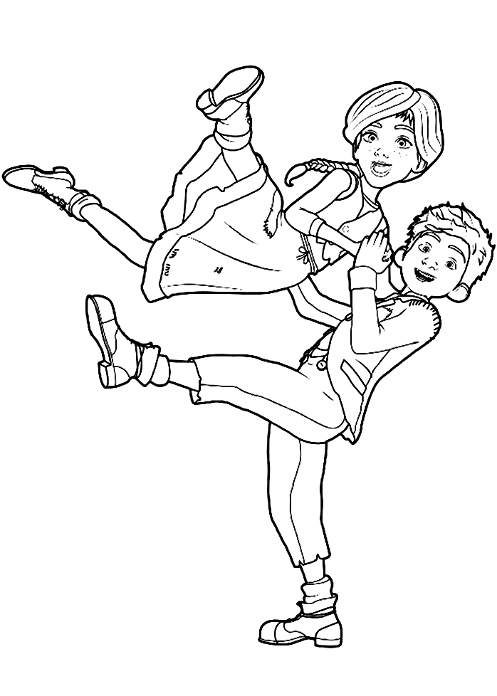 Félicie Dance with Victor