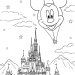 Disney Castle and Mickey Mouse Hot...