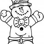 Hugging Snowman