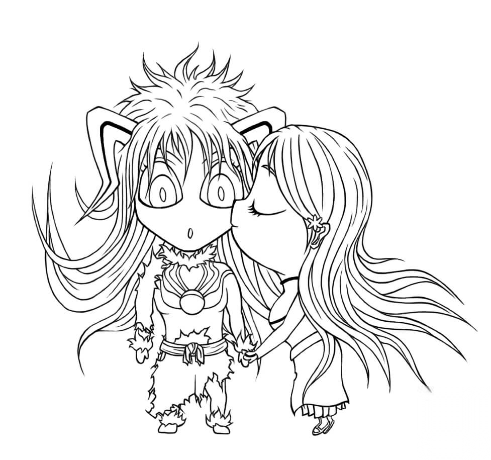 Ichihime chibi from Manga Bleach