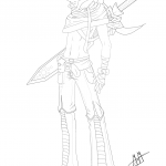 Gaia Anime Boy Character