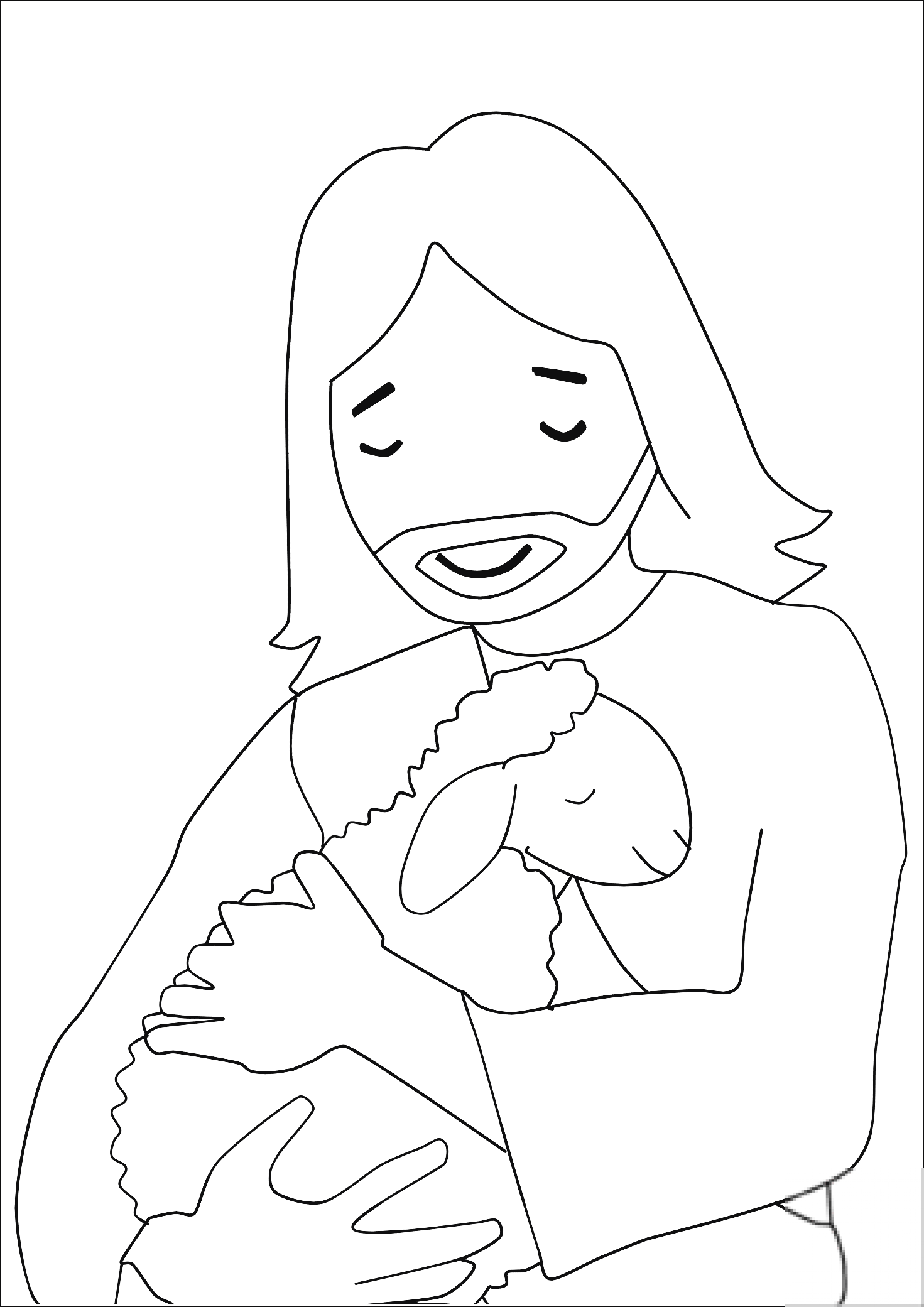 Jesus Christ with Lamb