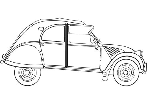 kolorowanka Citroën