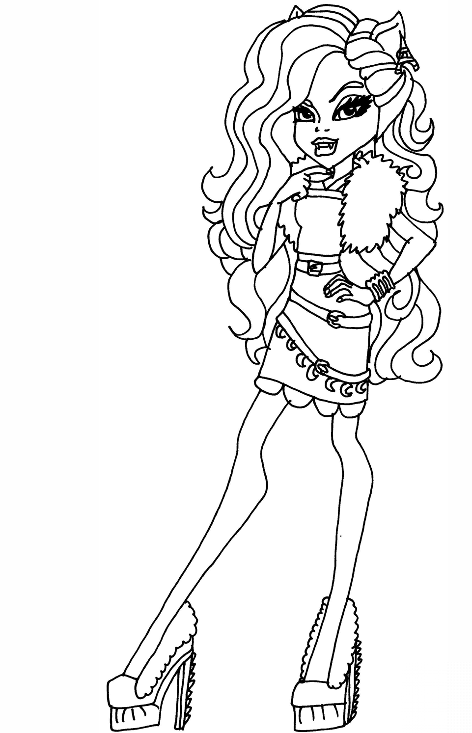 Cool Clawdeen Wolf