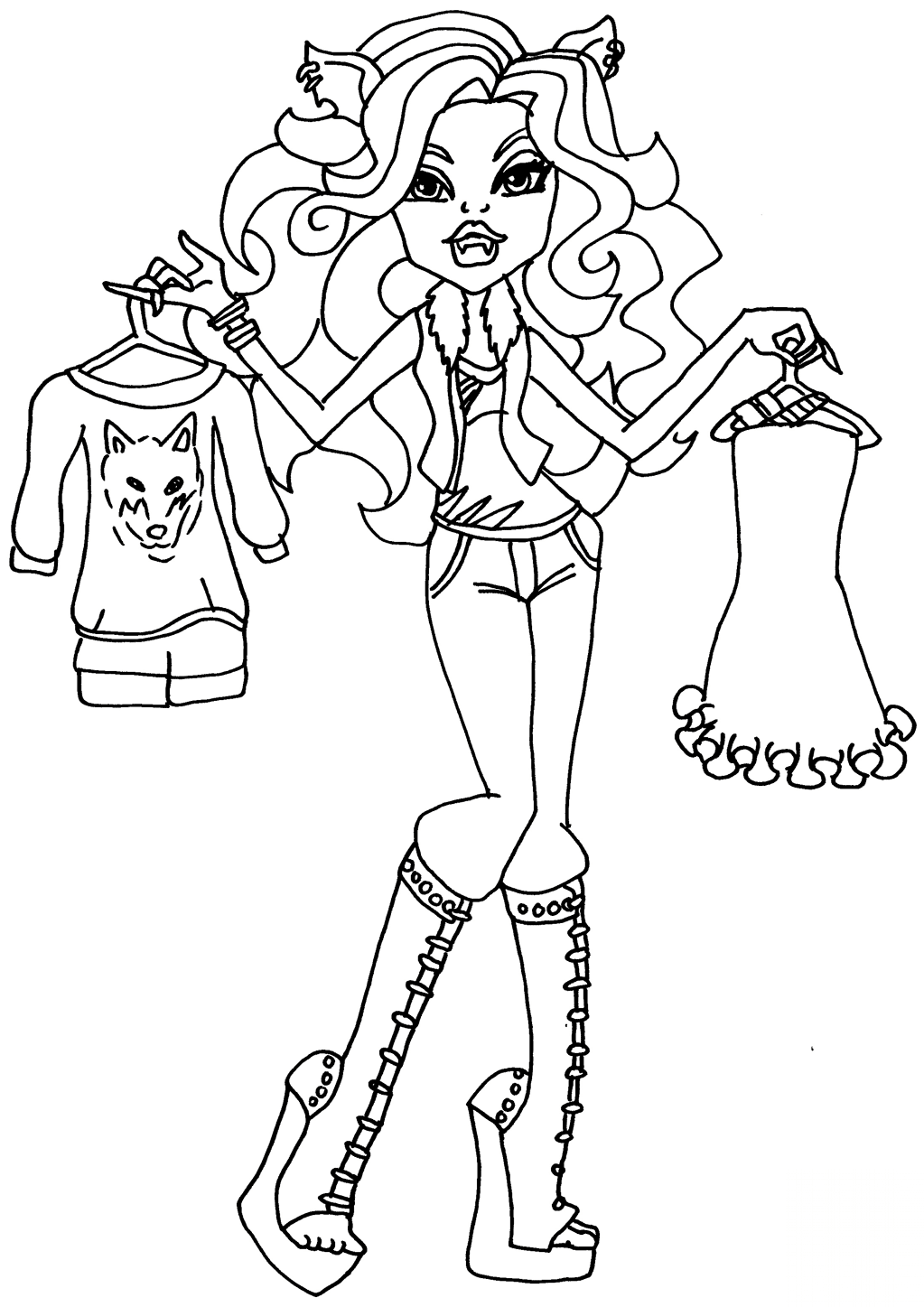 I Heart Fashion Clawdeen Wolf