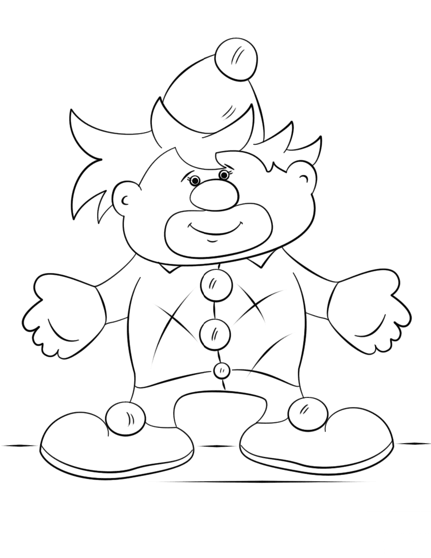 Cartoon Clown