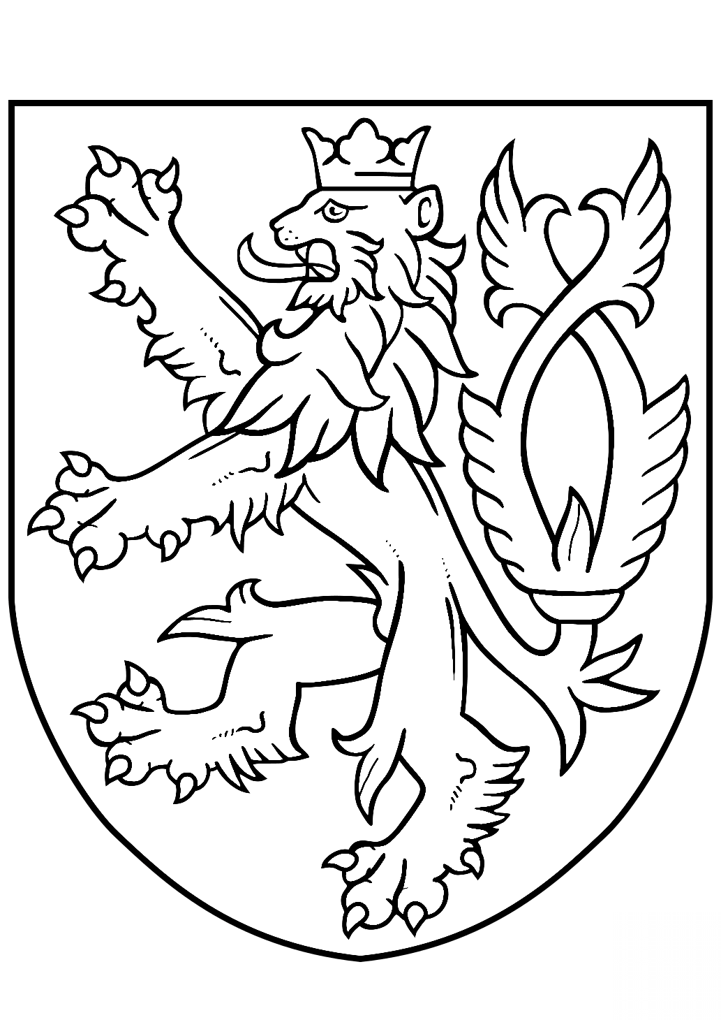 Herb mały Republiki Czeskiej
