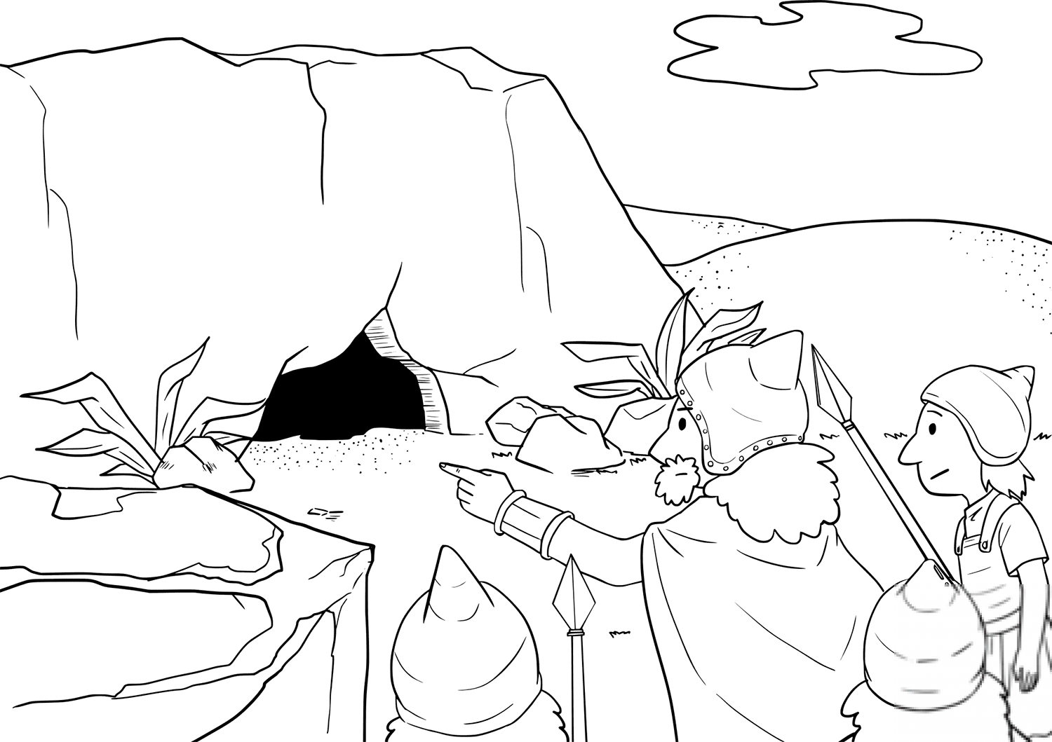 Saul Goes to the Cave