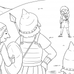 David Calls Goliath to Fight