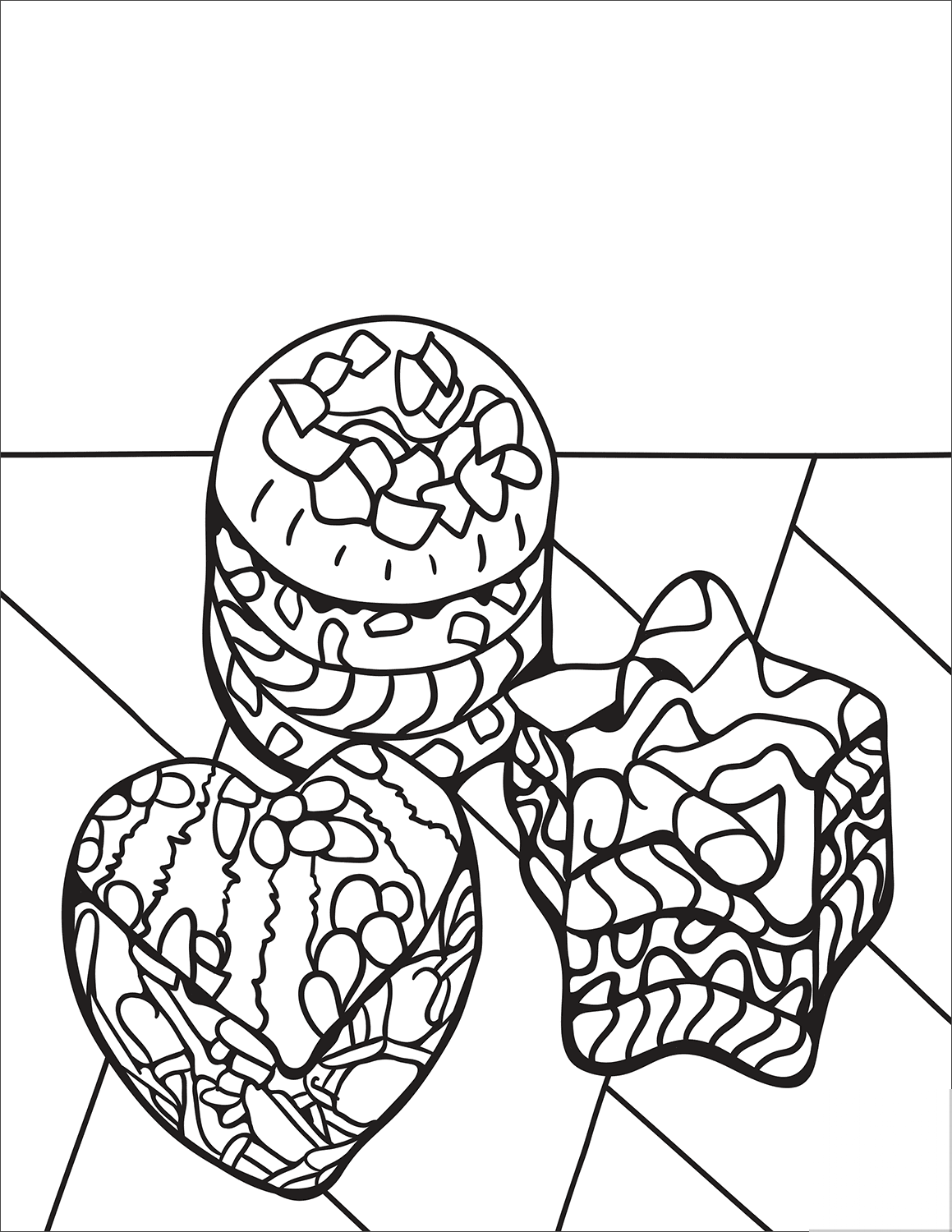 Zentangle Desserts