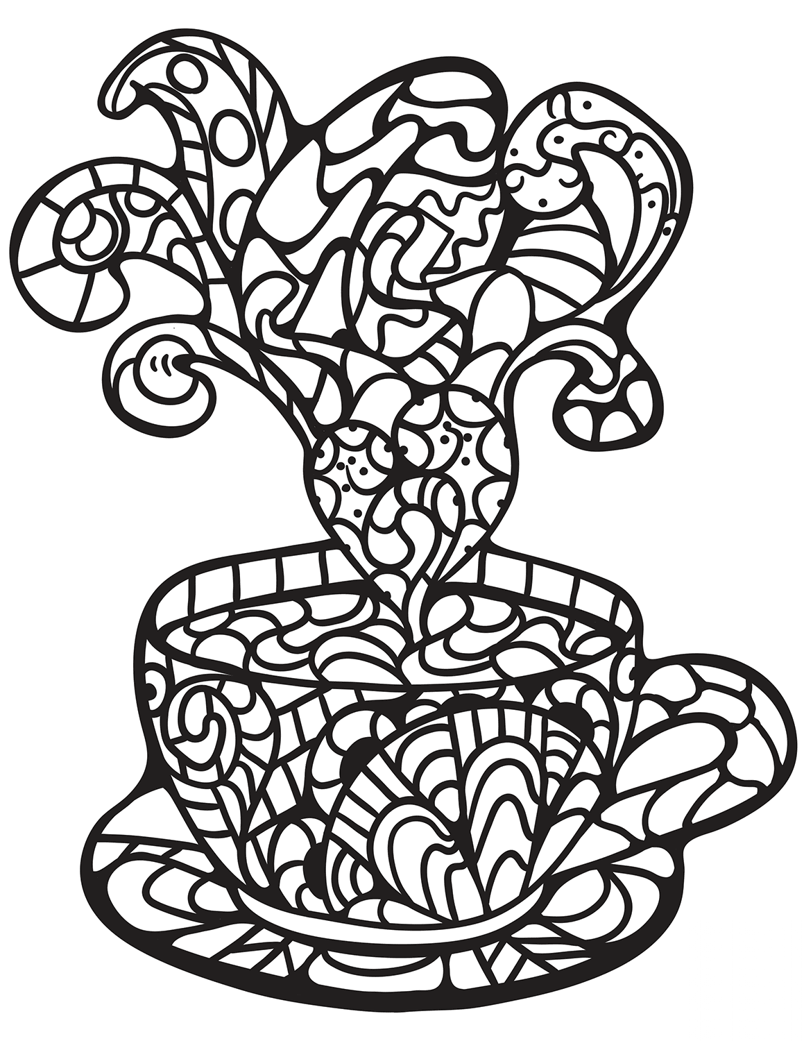 Zentangle Coffee Cup