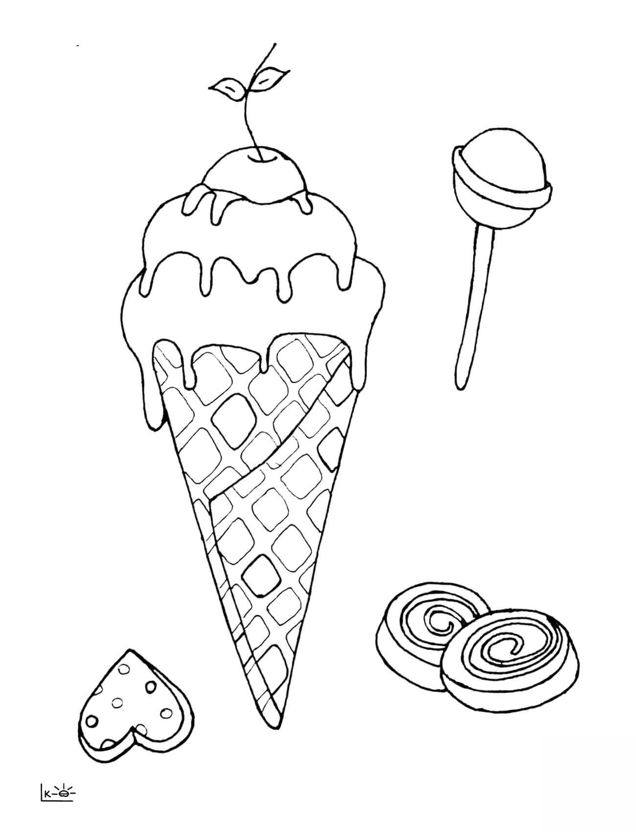 Ice Cream Lollipops