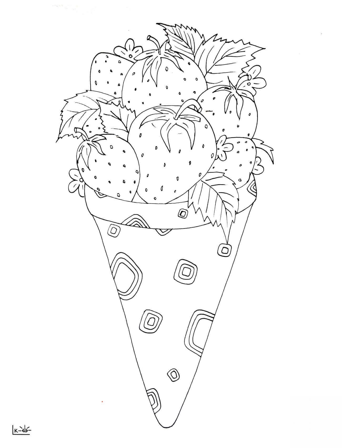 Strawberry Ice Cream