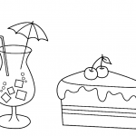 Cocktail and Cake