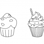 Muffin and Cupcake