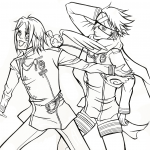Allen Walker and Lavi from Manga D...