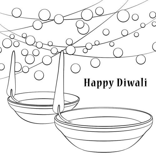kolorowanka Diwali
