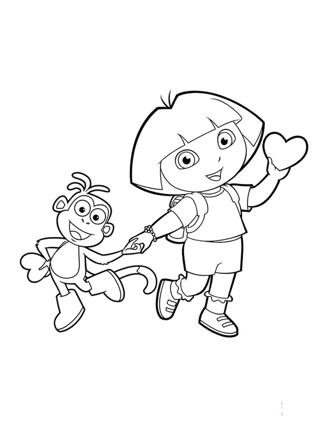 Dora the Explorer Valentine's Day