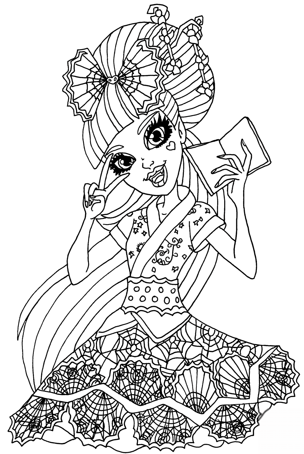 Draculaura Exchange Student
