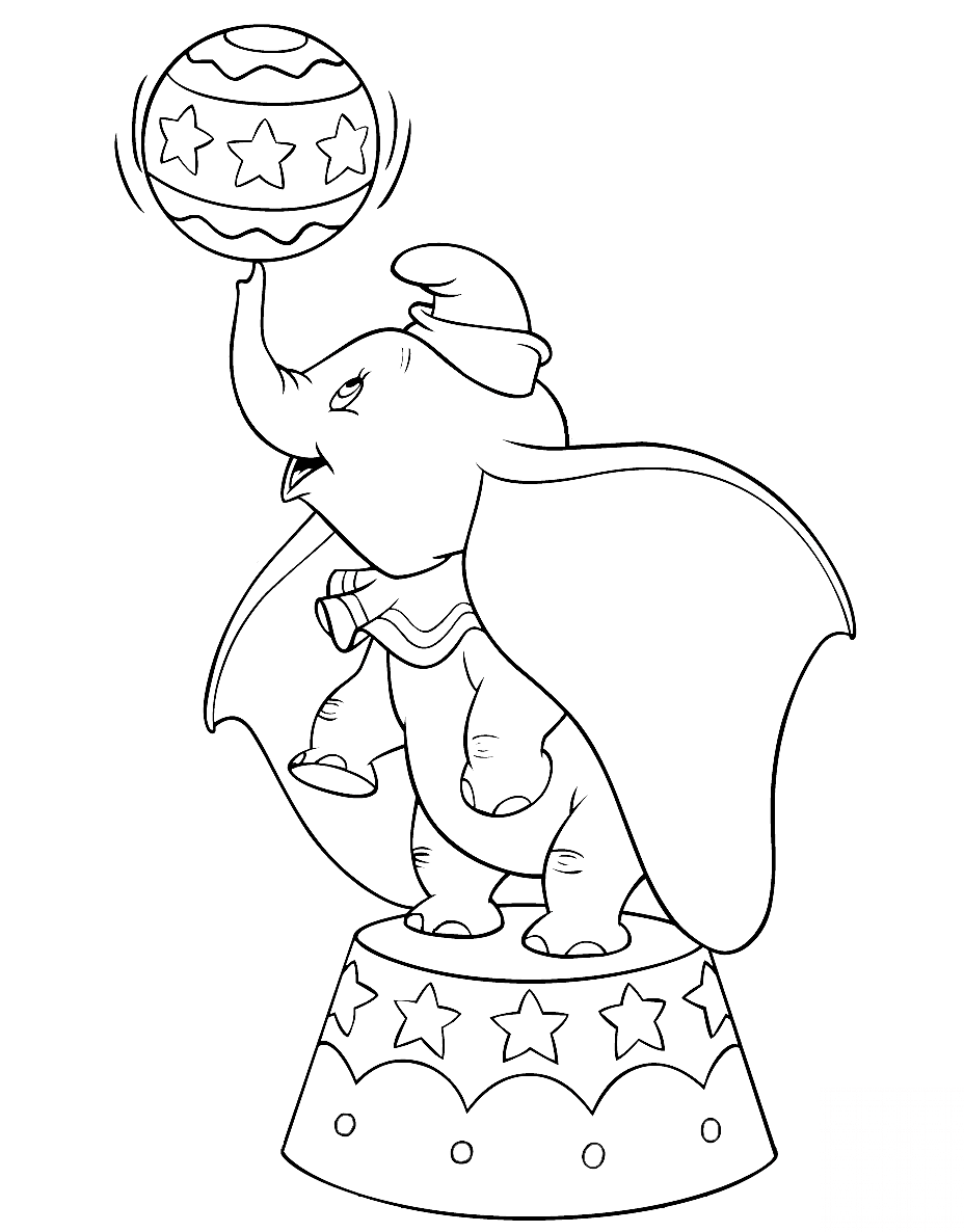 Dumbo in the Circus
